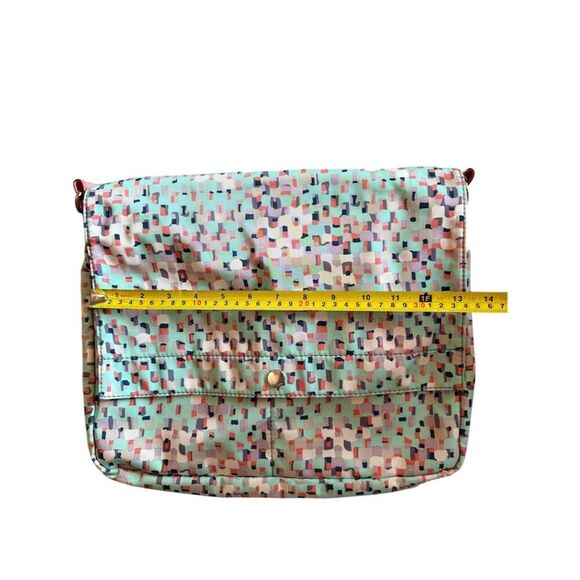 Fossil Keyper Messenger Crossbody Bag Set Multicolor Geometric - Picture 12 of 16